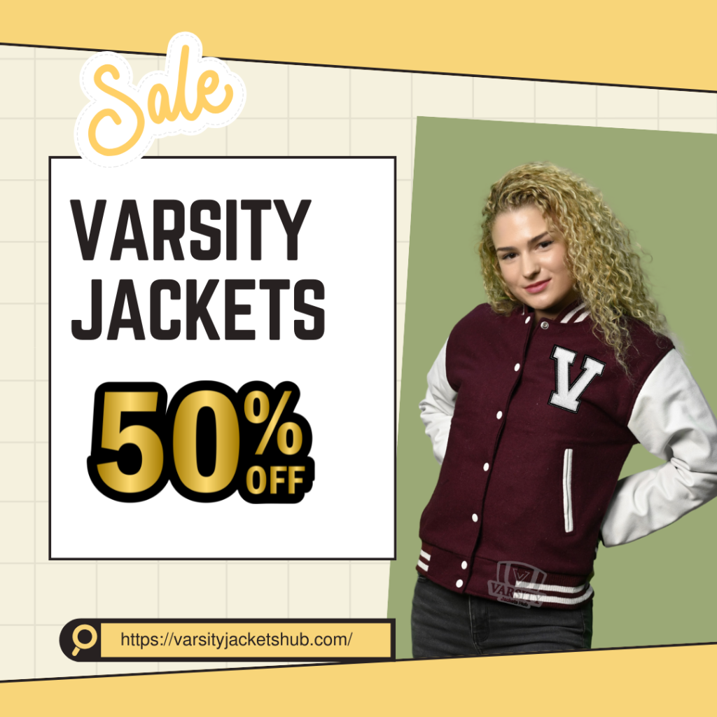 Letterman Jacket White