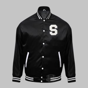 Custom Letterman Jackets Black