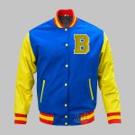 Custom Letterman Jackets Royal Yellow