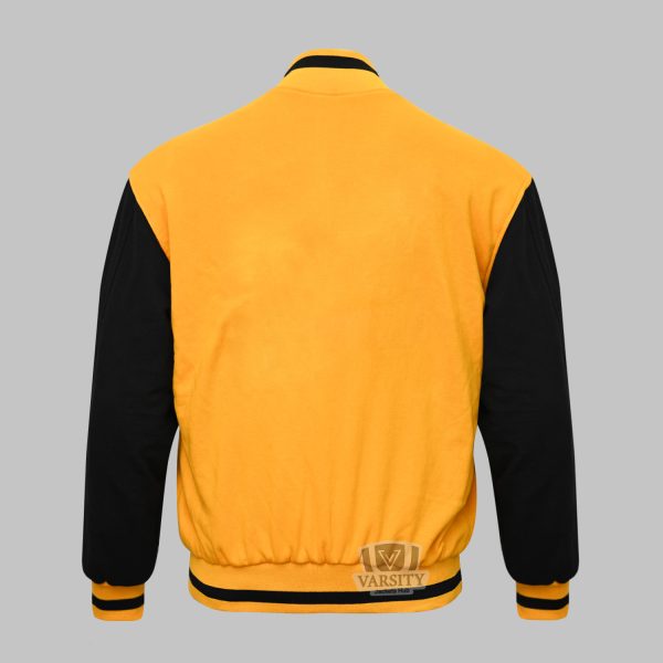 Custom Varsity Jackets Gold