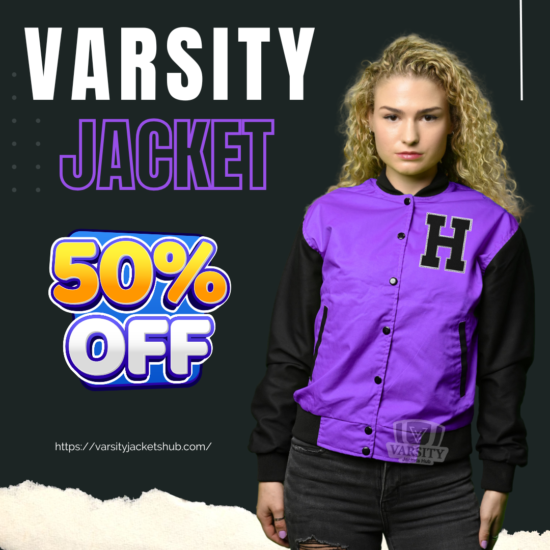 Purple Varsity jacket