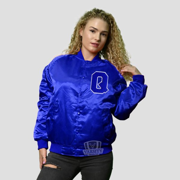 Letterman Jacket Satin Women