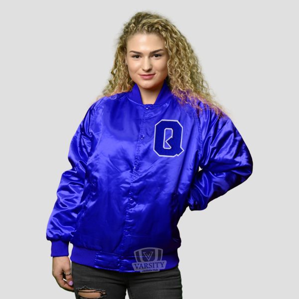 Letterman Jacket Satin Women