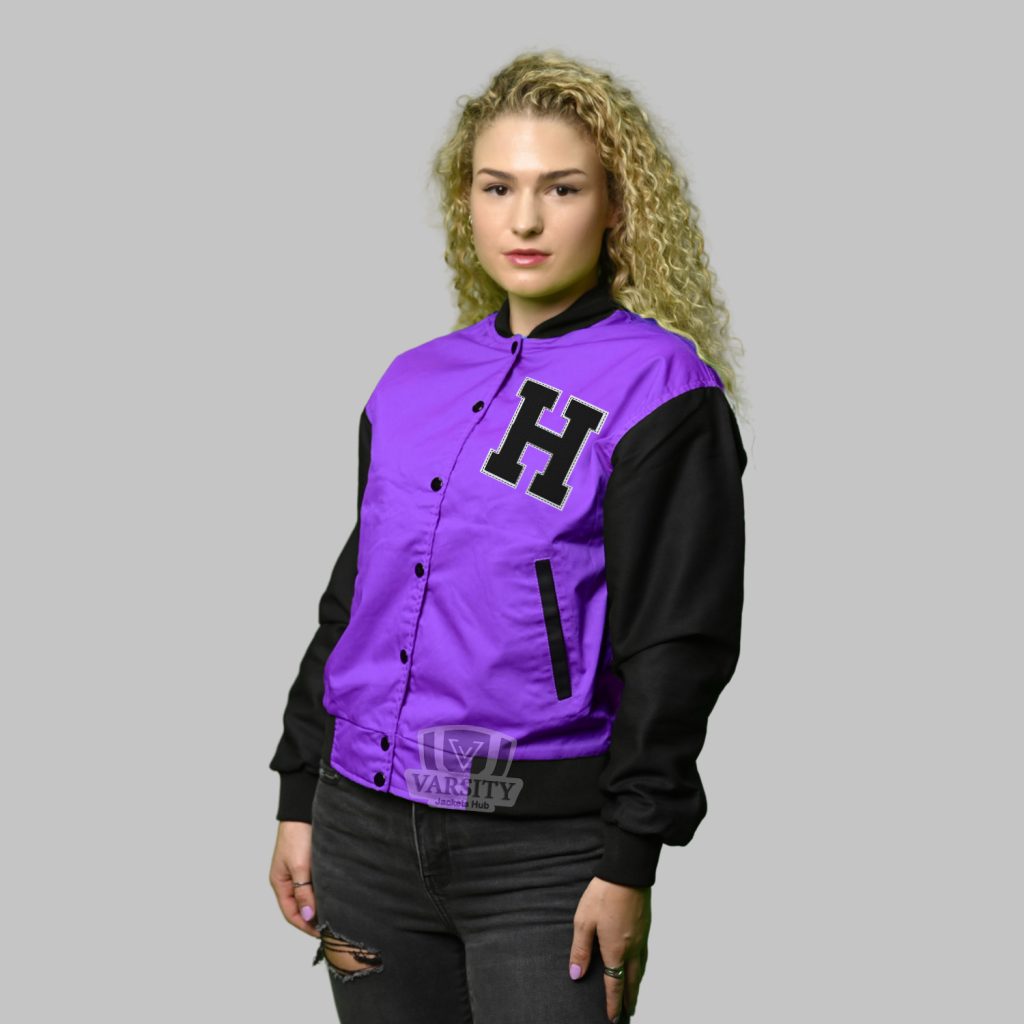 Purple Varsity jacket