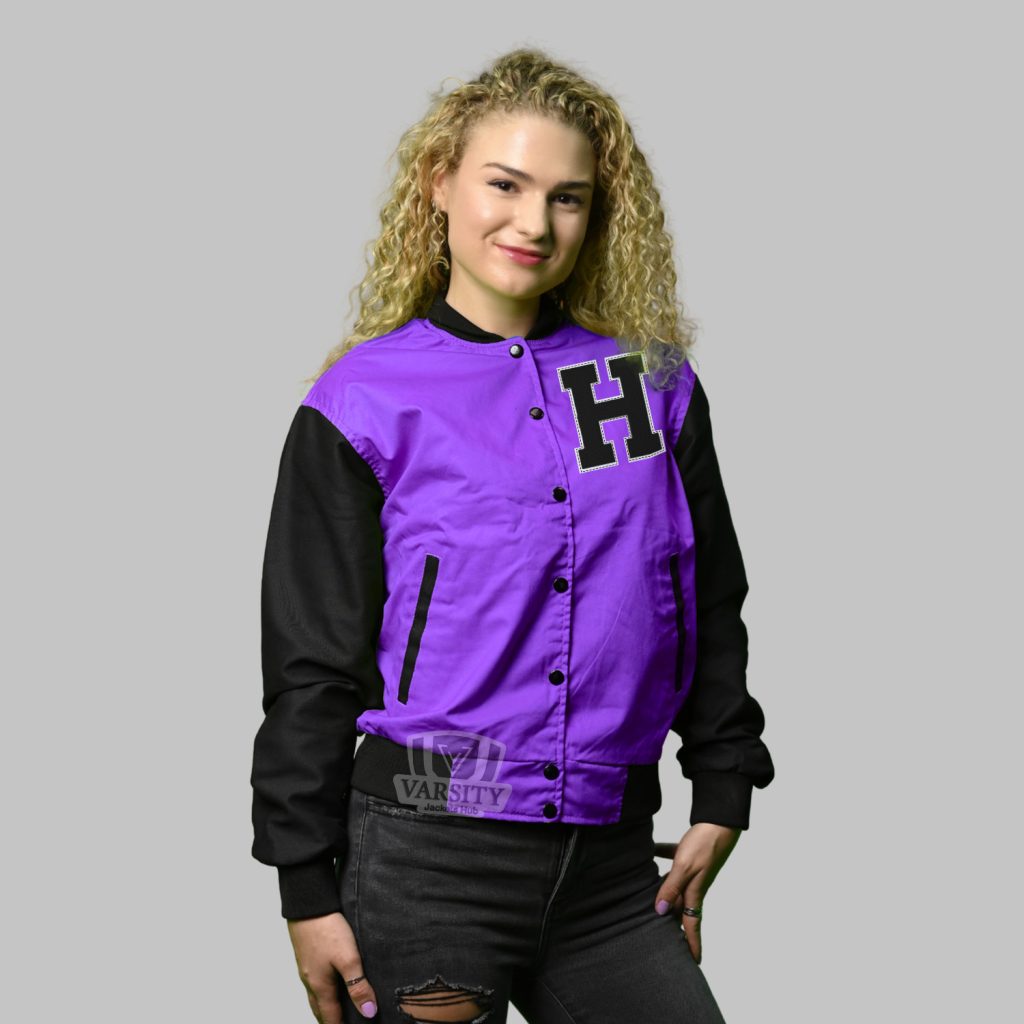 Purple Varsity jacket