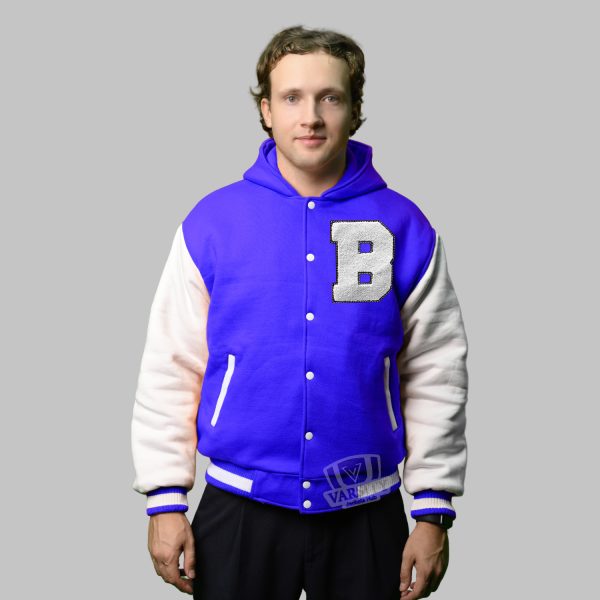 Hooded Varsity Jacket