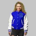 Women Varsity jacket Blue