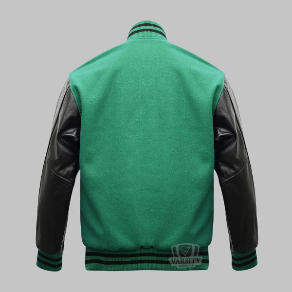 varsity leather jacket customized