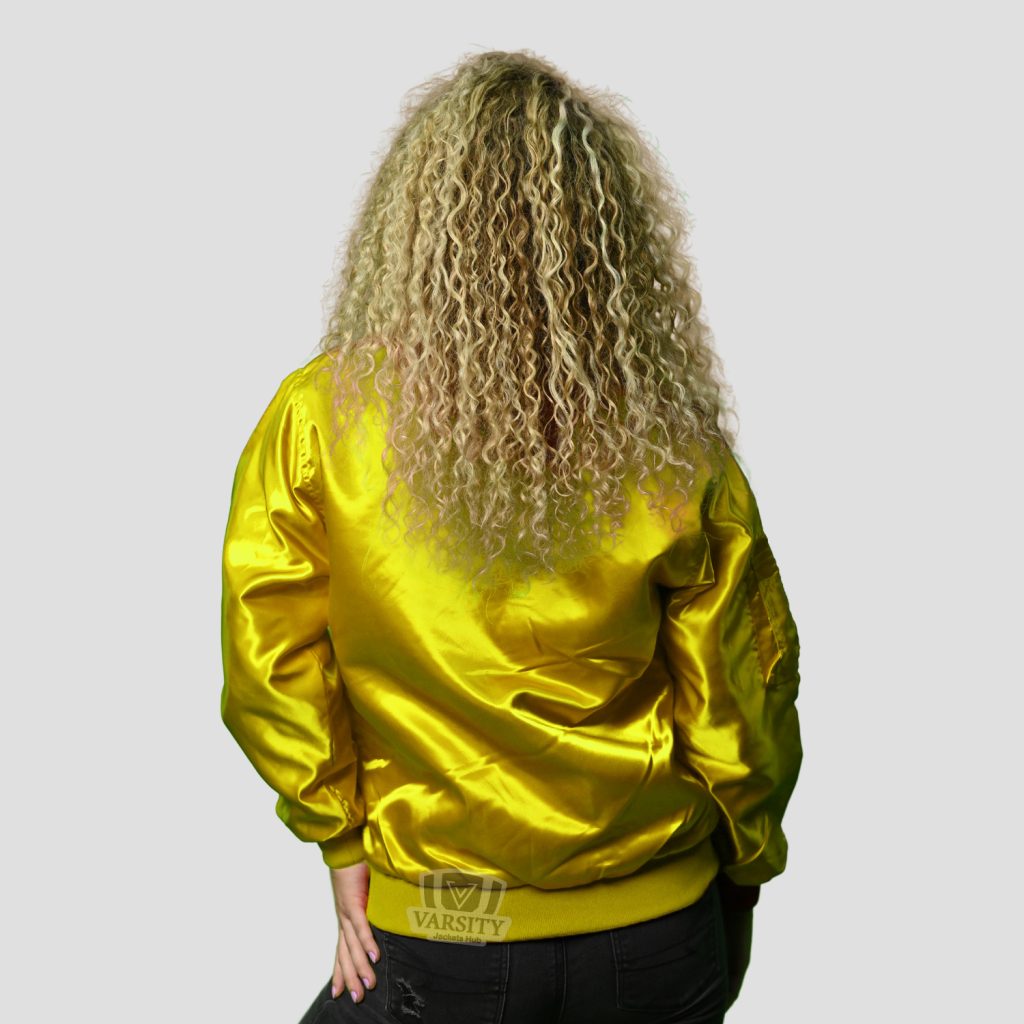 Satin Bomber Jacket