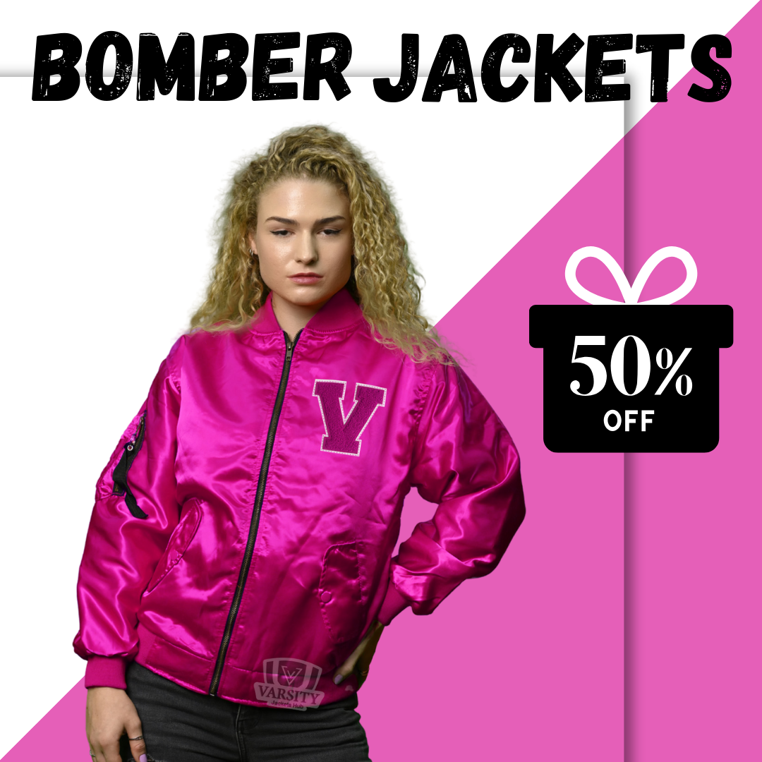 Hot Pink Bomber Jacket